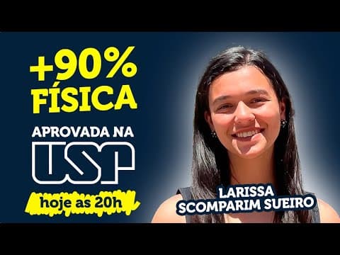 Thumbnail da aula: O Lições de Física serve para Fuvest? | Papo Lições de Física