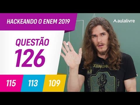 Thumbnail da aula: Enem 2019 | Física: Força Magnética e movimento circular | Questão 126 (cinza)