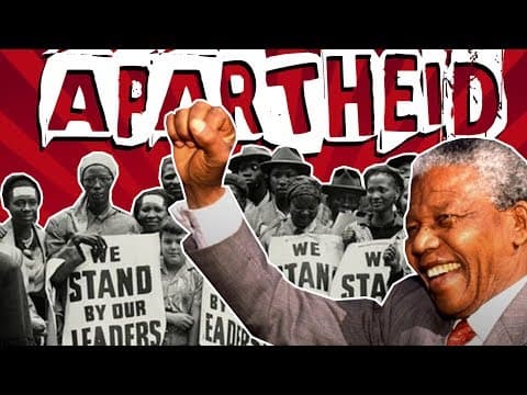 Thumbnail da aula: O APARTHEID NA ÁFRICA DO SUL