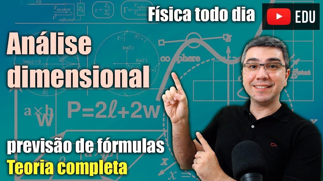 Thumbnail: Analise dimensional | Previsão de fórmulas | UECE | Física todo dia