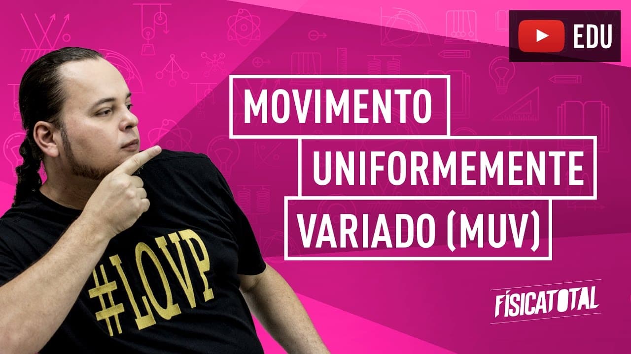 Thumbnail: Movimento Retilineo e Uniformemente Variado | MUV | AFA e ENEM