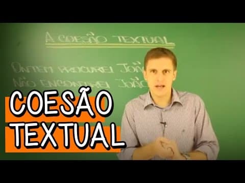 Thumbnail da aula: COESÃO TEXTUAL | RESUMO ENEM: REDAÇÃO | DESCOMPLICA