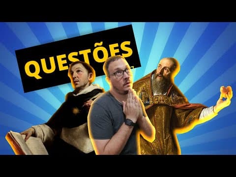 Thumbnail da aula: COMO SÃO AS QUESTÕES DE FILOSOFIA MEDIEVAL NO ENEM?