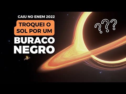 Thumbnail da aula: UNIVERSE SANDBOX 2 - TROCANDO O SOL POR UM BURACO NEGRO