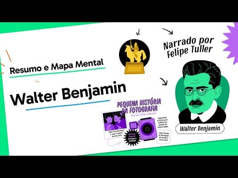 Thumbnail da aula: Walter Benjamin | Sociologia | QUER QUE DESENHE?