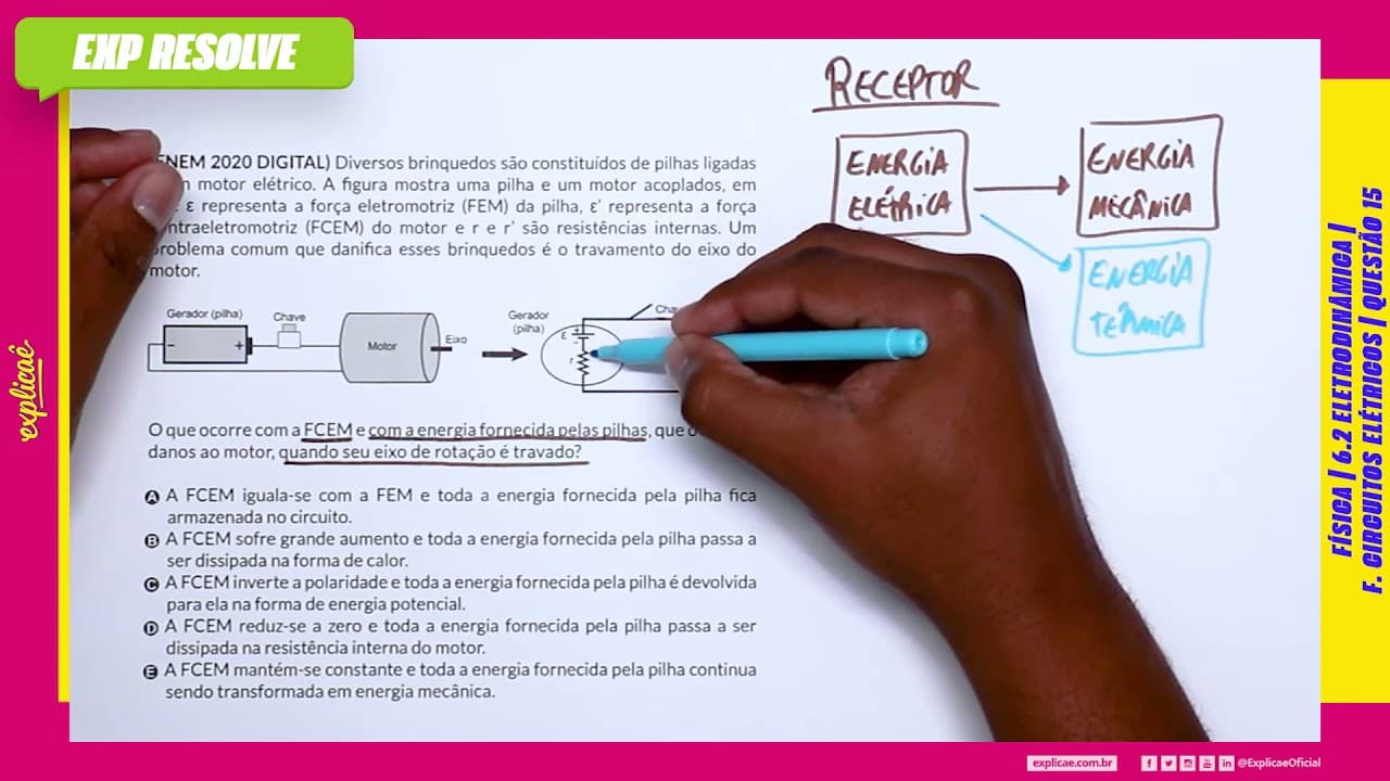 Thumbnail: DIVERSOS BRINQUEDOS SÃO CONSTITUÍDOS DE PILHAS LIGADAS (...) | ELETRODINÂMICA F  CIRCUITOS ELÉTRICOS