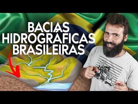 Thumbnail da aula: GEOGRAFIA DO BRASIL: BACIAS HIDROGRÁFICAS BRASILEIRAS, BACIAS DO BRASIL