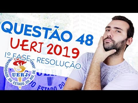 Thumbnail da aula: UERJ 2019 - QUESTÃO 48 DE GEOGRAFIA - RESOLUÇÃO 2° EXAME DE QUALIFICAÇÃO