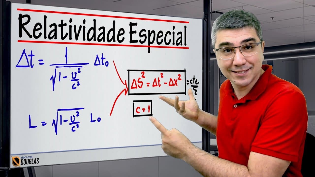 Thumbnail: Teoria da Relatividade e o invariante intervalo no espeço-tempo