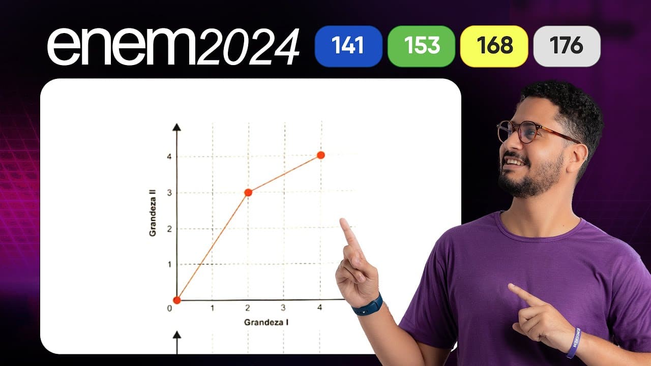 Thumbnail: Questão 141 - Caderno Azul | Interpretação de Gráficos | MATEMÁTICA ENEM 2024
