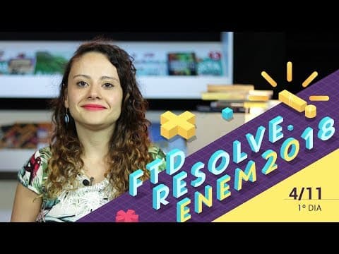 Thumbnail da aula: ENEM 2018 - Português - Estética do racismo