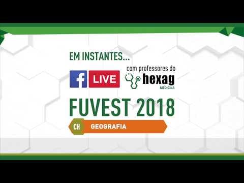 Thumbnail da aula: AULÃO FUVEST (AO VIVO) - 1ª FASE - GEOGRAFIA