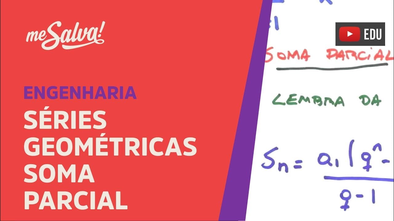 Thumbnail: Me Salva! SER03 - Séries Geométricas: Soma Parcial