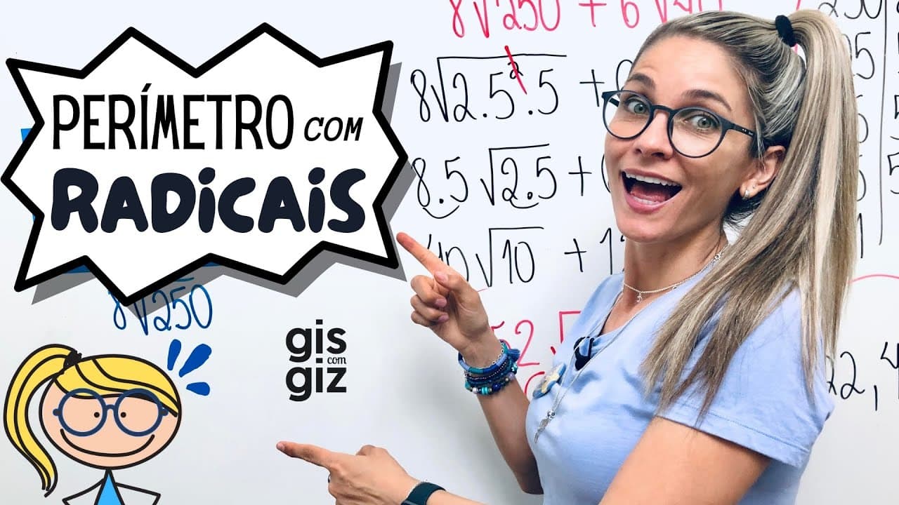 Thumbnail: RADICAIS - PERÍMETRO 9 ano \Prof. Gis/