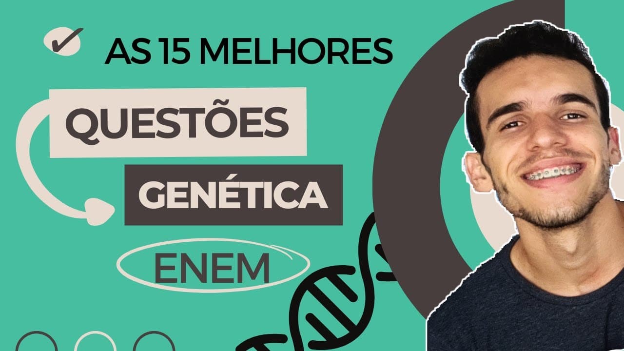 Thumbnail: Questões sobre GENÉTICA molecular ENEM - Questões sobre DNA que mais caem - Luix Nascimento Biologia