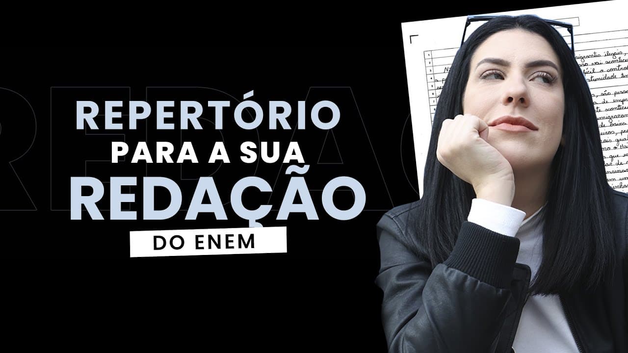 Thumbnail: Repertórios para a redação do Enem