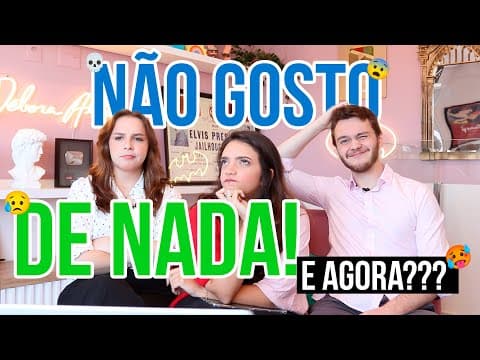 Thumbnail da aula: 🆘NÃO SOU BOM EM NADA, QUAL FACULDADE EU FAÇO? (Débora Aladim e Psicólogos)