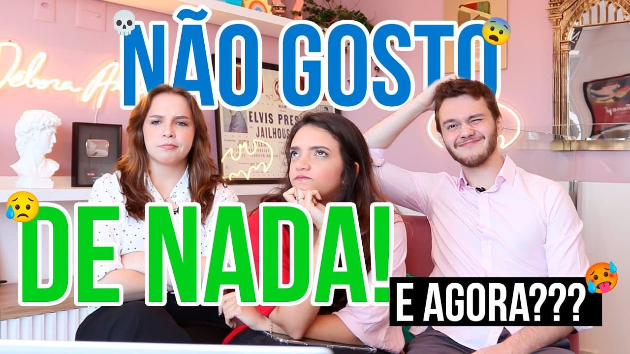 Thumbnail: 🆘NÃO SOU BOM EM NADA, QUAL FACULDADE EU FAÇO? (Débora Aladim e Psicólogos)