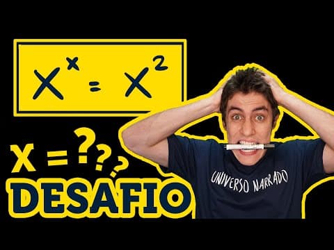 Thumbnail da aula: Você consegue resolver? Desafio de Matemática: Equações