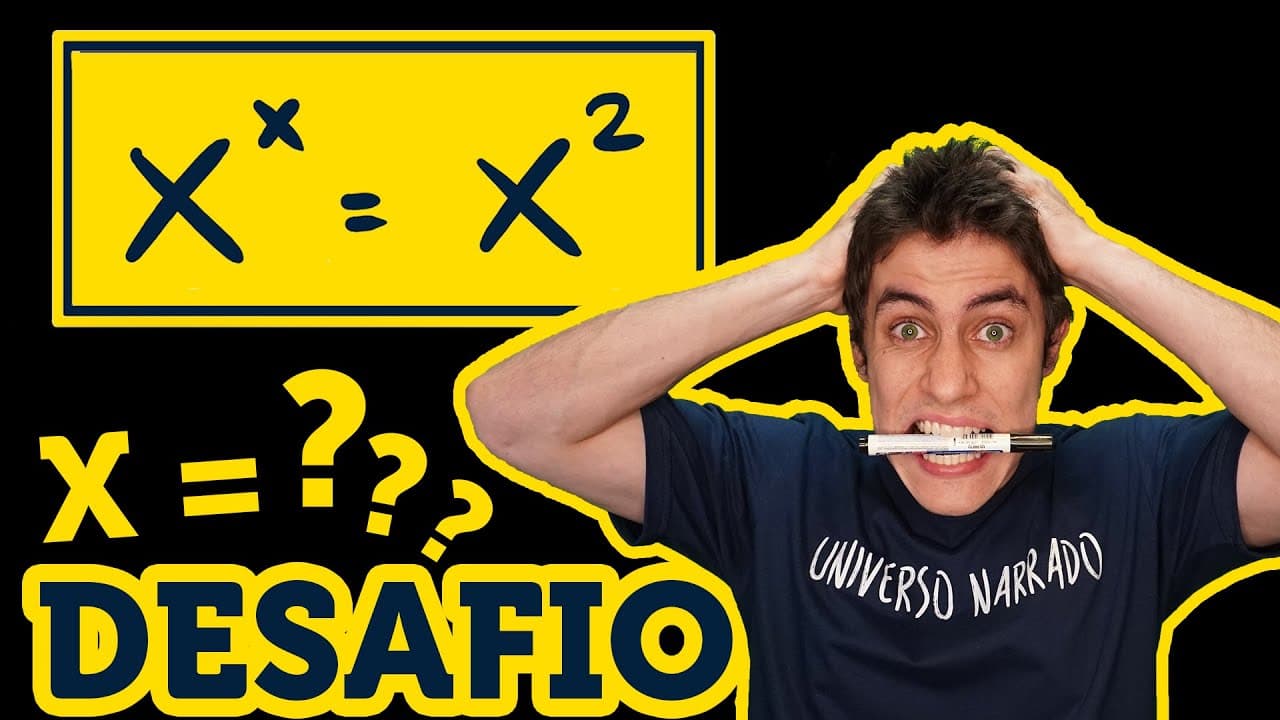Thumbnail: Você consegue resolver? Desafio de Matemática: Equações