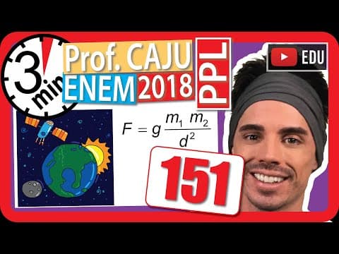 Thumbnail da aula: 🏃ENEM 2018 PPL 👉 RAPIDINHA Questão 151 - Razão e Proporção