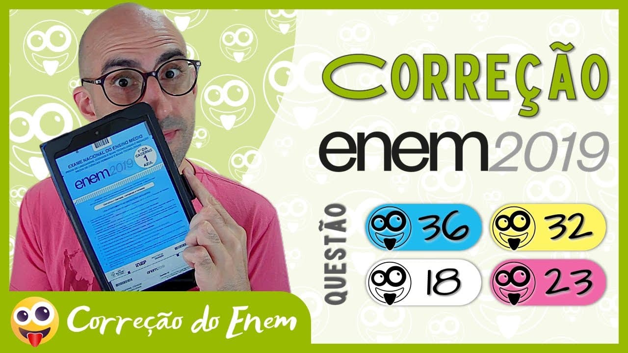 Thumbnail: [CORREÇÃO DO ENEM] Questão 36 - Enem 2019 - Prova azul ▷ Jackson Pollock de chocolate