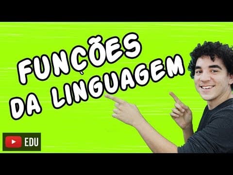 Thumbnail da aula: FUNÇÕES DA LINGUAGEM - Aula - Português | ProfessorJeff