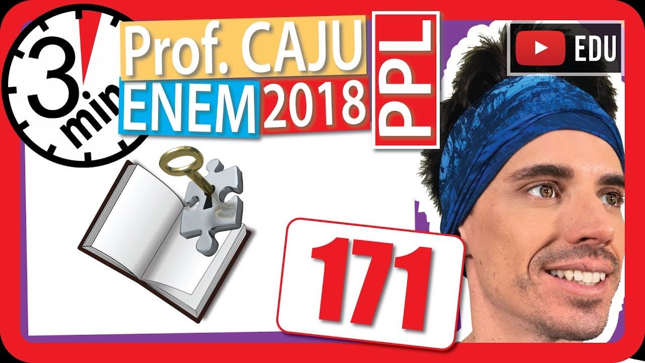 Thumbnail: 🏃ENEM 2018 PPL 👉 RAPIDINHA Questão 171 - Álgebra