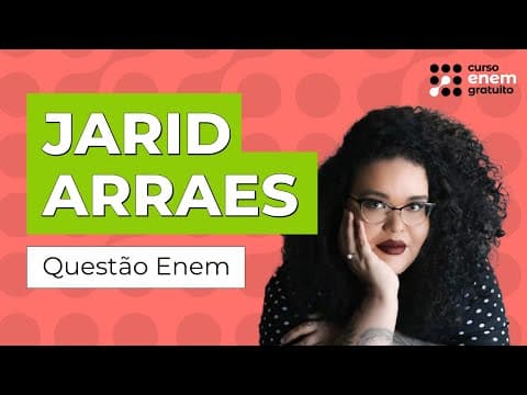 Thumbnail da aula: JARID ARRAES | Literatura para o Enem | Camila Brambilla