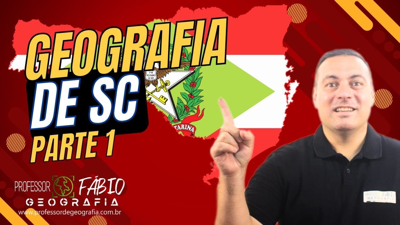 Thumbnail: GEOGRAFIA DE SANTA CATARINA (ATUALIZADO) PARTE 1 / 2