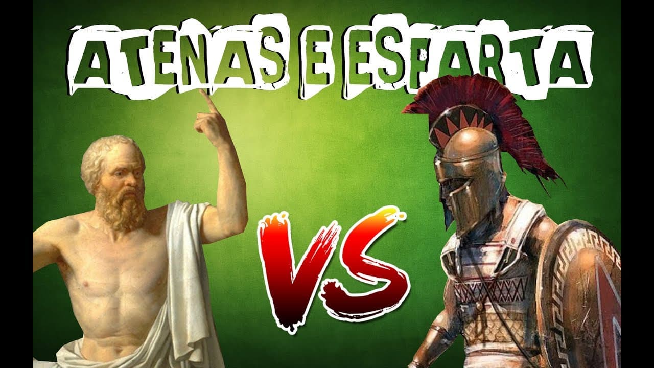 Thumbnail: HISTÓRIA GERAL #6 GRÉCIA ANTIGA (ATENAS E ESPARTA)