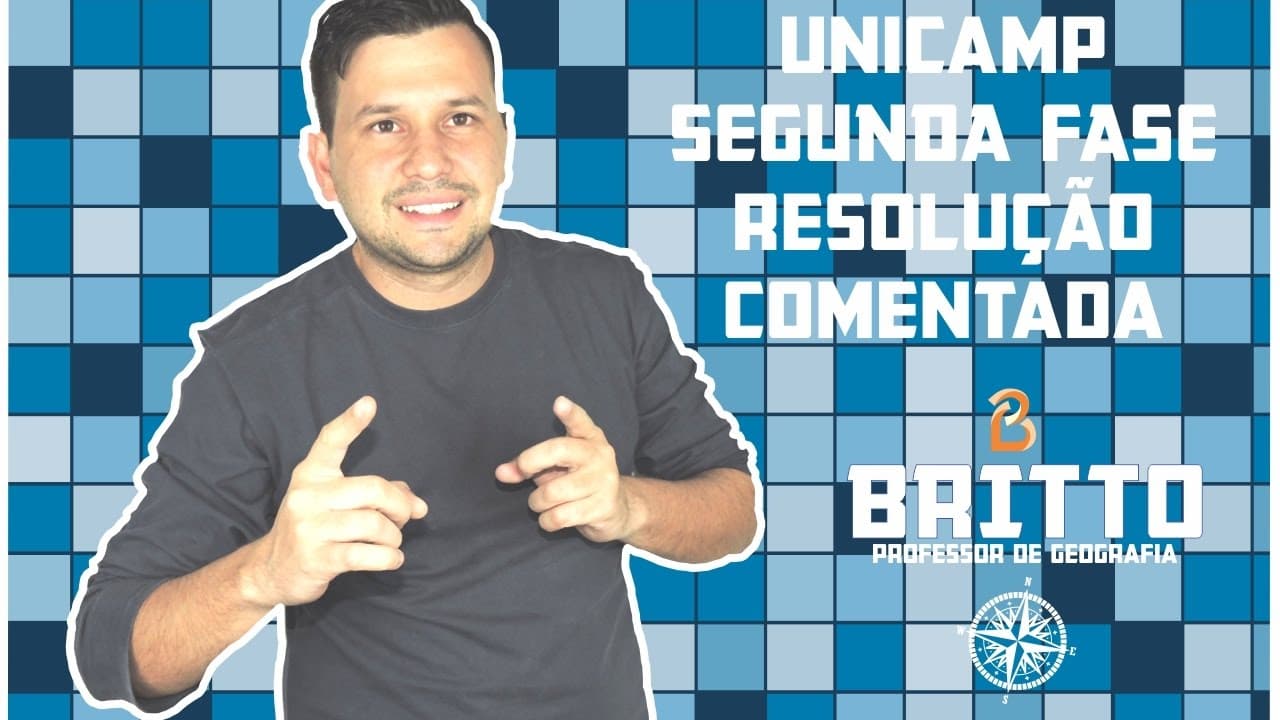 Thumbnail: UNICAMP 2ª Fase: Resolução comentada da Prova de Geografia