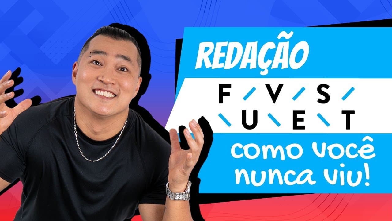Thumbnail: Redação FUVEST - Análise do tema FUVEST 2021 e modelo de redação para GABARITAR!
