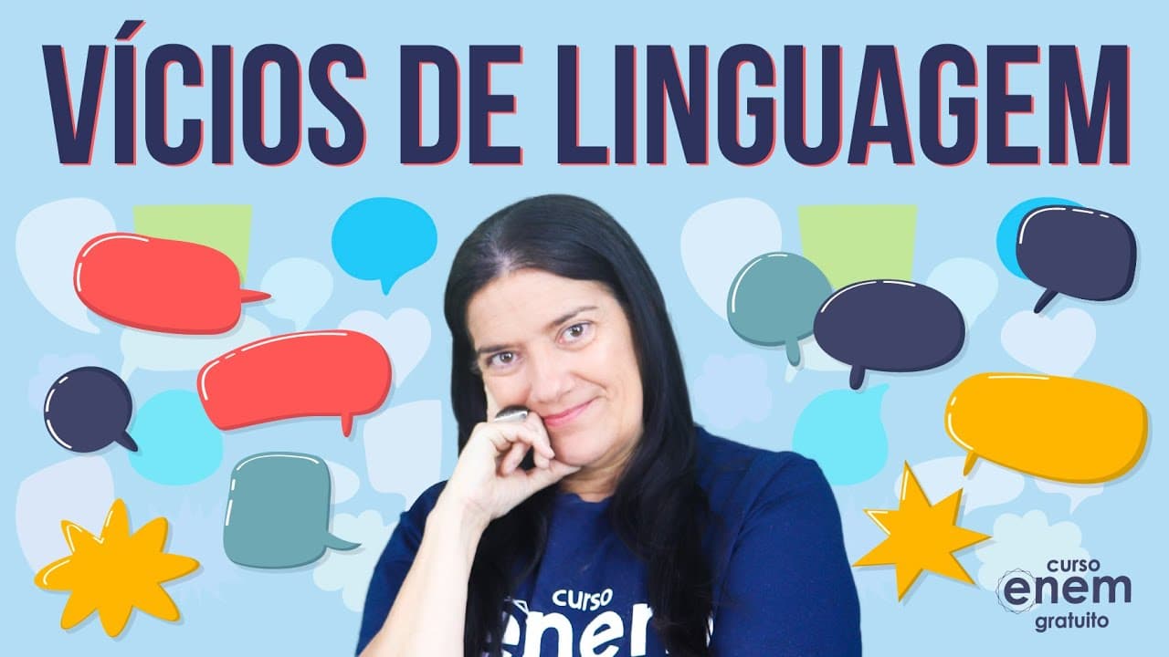 Thumbnail: VÍCIOS DE LINGUAGEM: AMBIGUIDADE E PLEONASMO | Resumo de Português para o Enem
