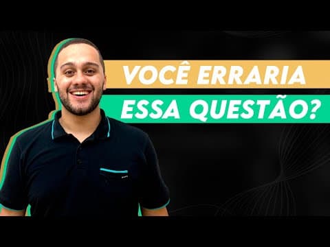 Thumbnail da aula: QUESTÃO UERJ 2017 l VOCÊ ACERTARIA? - SOS História {Prof.Pedro Riccioppo}