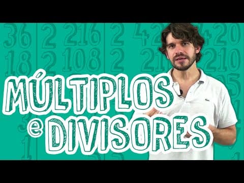Thumbnail da aula: Aula Matemática - Múltiplos e Divisores - Múltiplos e Divisores, Números Primos - STOODI