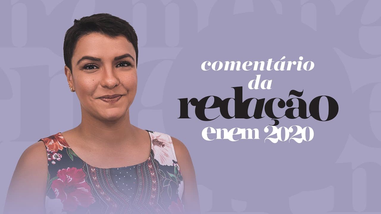 Thumbnail: COMENTÁRIO DA REDAÇÃO ENEM 2020 - O estigma associado às doenças mentais na sociedade brasileira