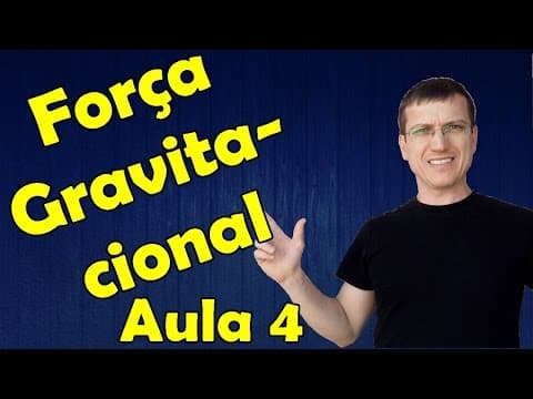 Thumbnail da aula: FORÇA GRAVITACIONAL - GRAVITAÇÃO - Aula 4 - Prof.  Marcelo Boaro