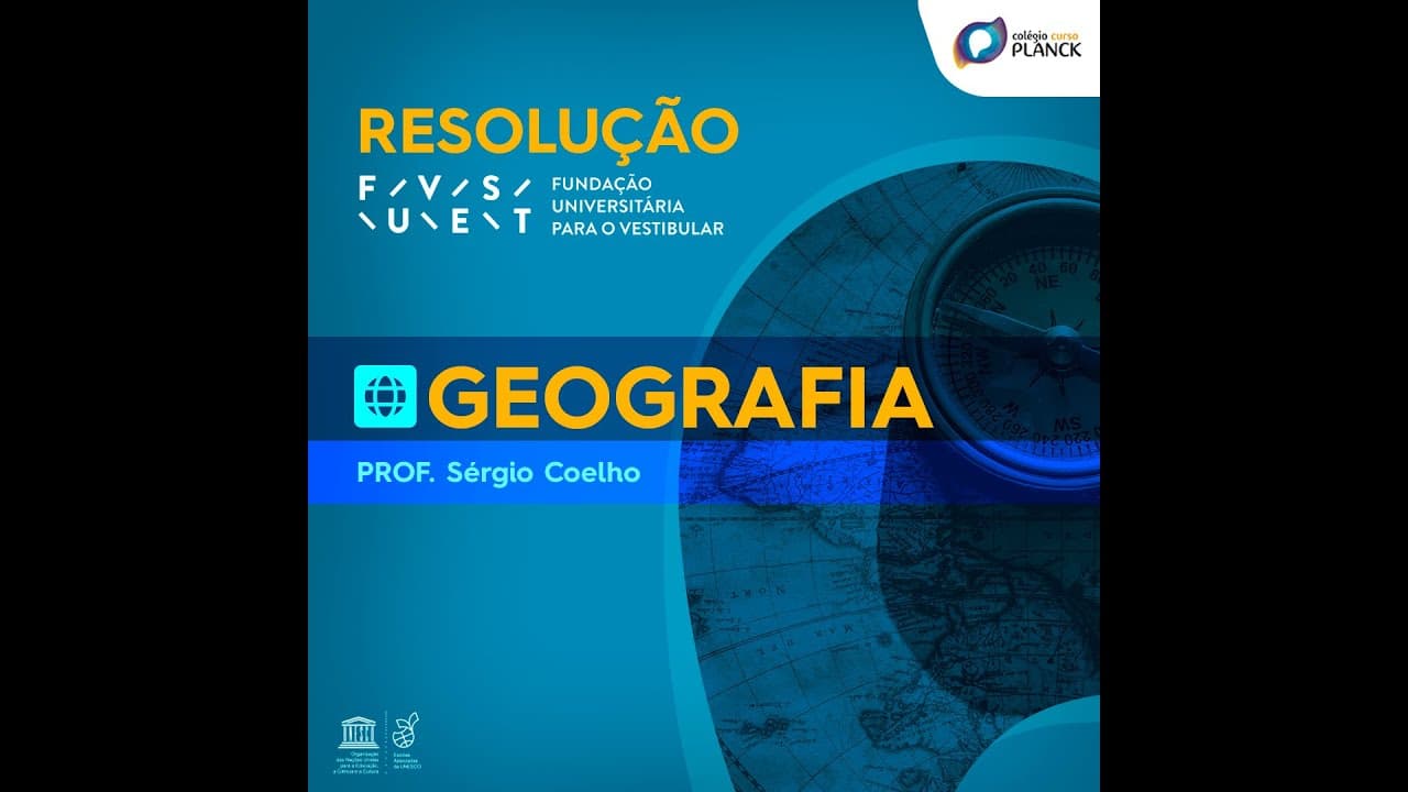 Thumbnail: Resolvendo Questões - FUVEST 2020 - Geografia