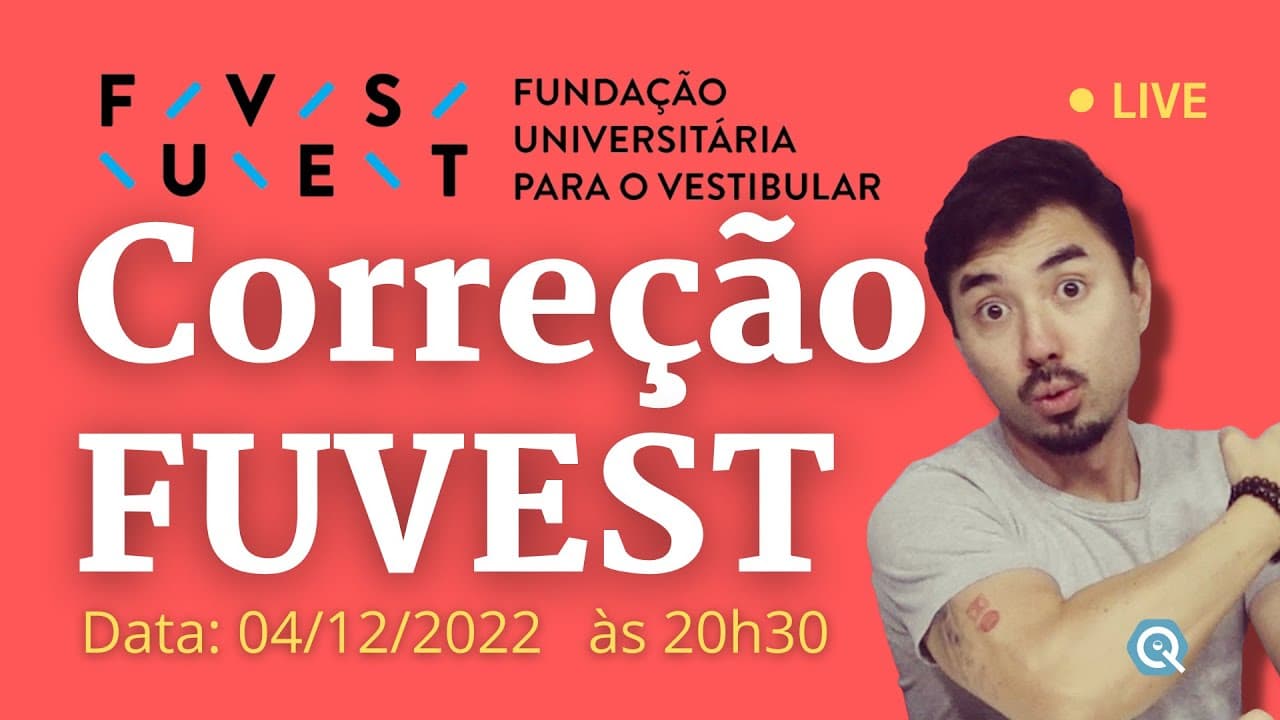 Thumbnail: Correção | FUVEST 2023 | Química