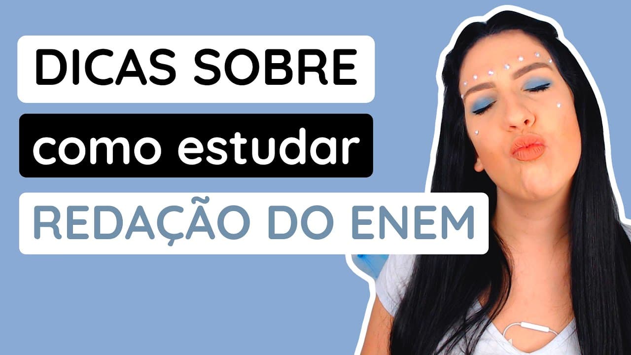 Thumbnail: Como estudar pra redação do Enem?