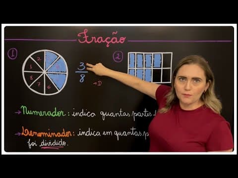 Thumbnail da aula: AULA DETALHADA SOBRE FRAÇÃO 6º ANO! EXPLICAÇÃO NUMERADOR E DENOMINADOR! APRENDA MATEMÁTICA AGORA!