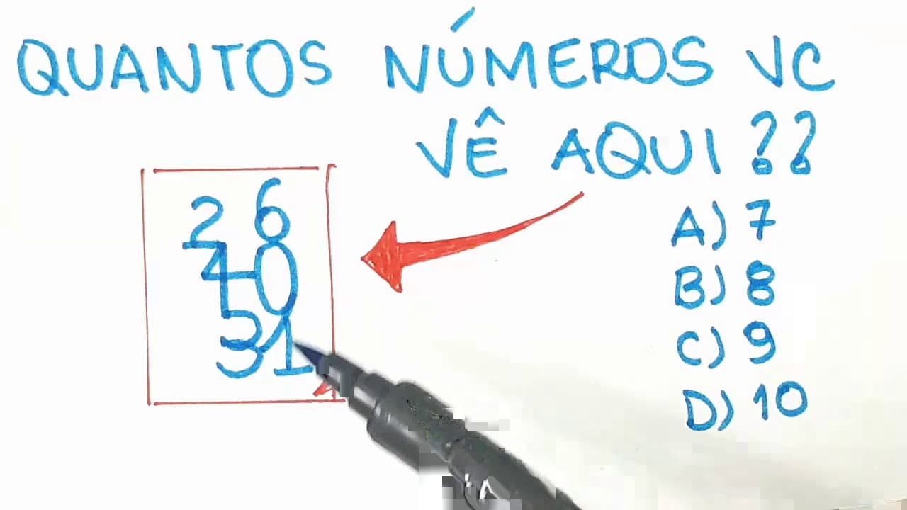 Thumbnail: 🔥 HELP MATEMÁTICA BÁSICA - Quantos números? #71