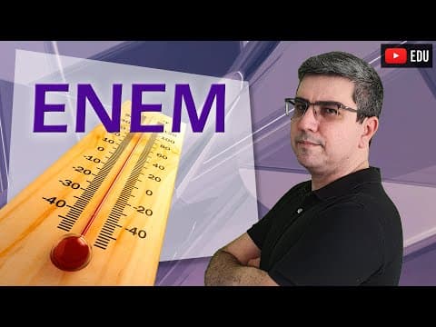 Thumbnail da aula: Enem digital 2020 e o funcionamento do termômetro de mercúrio
