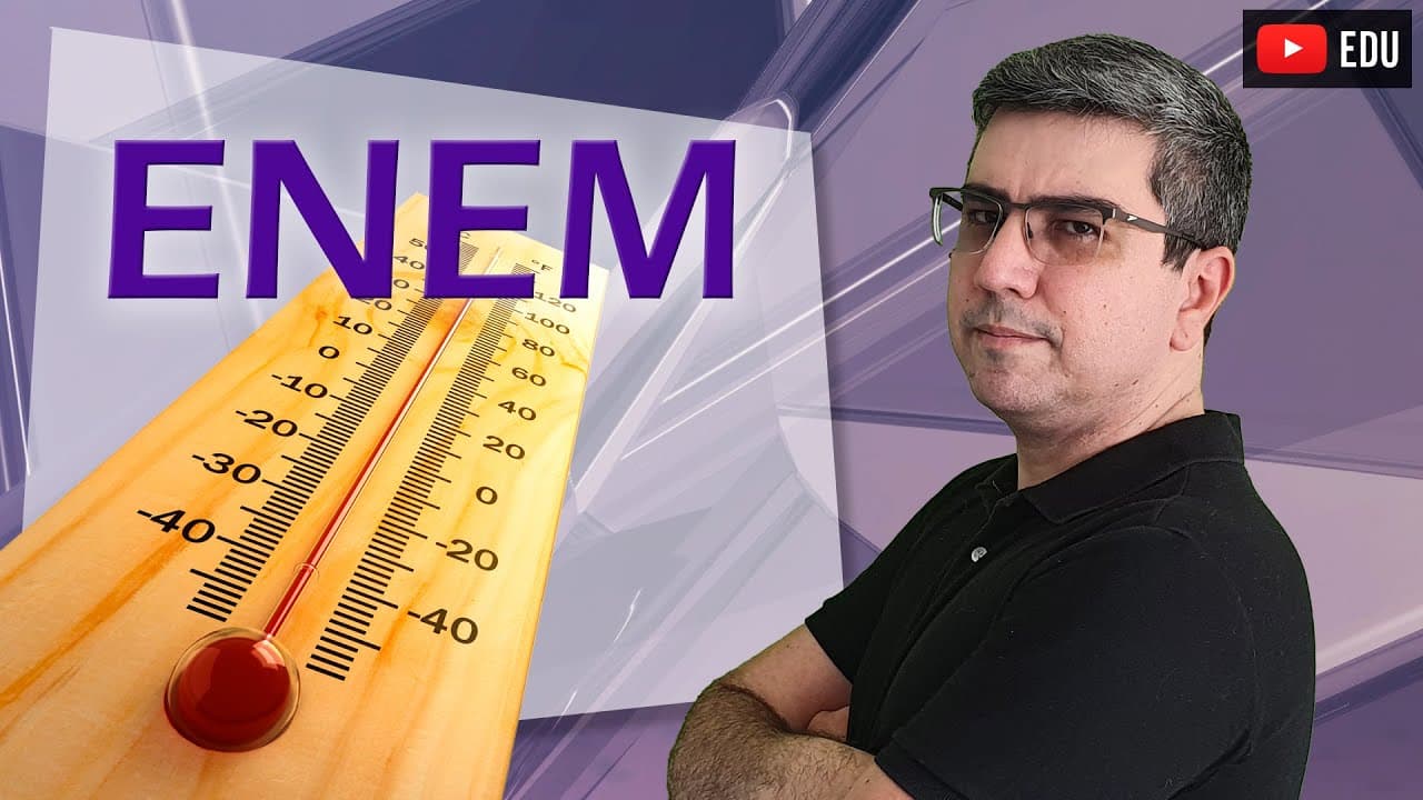 Thumbnail: Enem digital 2020 e o funcionamento do termômetro de mercúrio