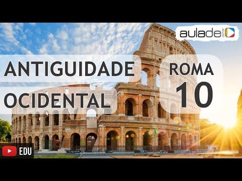 Thumbnail da aula: História - Roma: República - Otávio Augusto (segundo triunvirato)