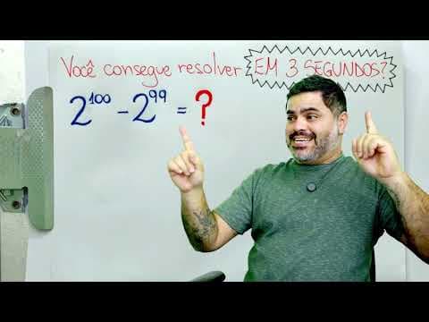 Thumbnail da aula: 🤯 Você consegue resolver isso EM 3 SEGUNDOS? Incrível Problema de SUBTRAÇÃO DE POTÊNCIAS DE BASE 2