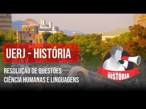 Thumbnail da aula: UERJ 2023  Questão 59 1º EXAME DE QUALIFICAÇÃO   História   Patrimônio histórico e cultural