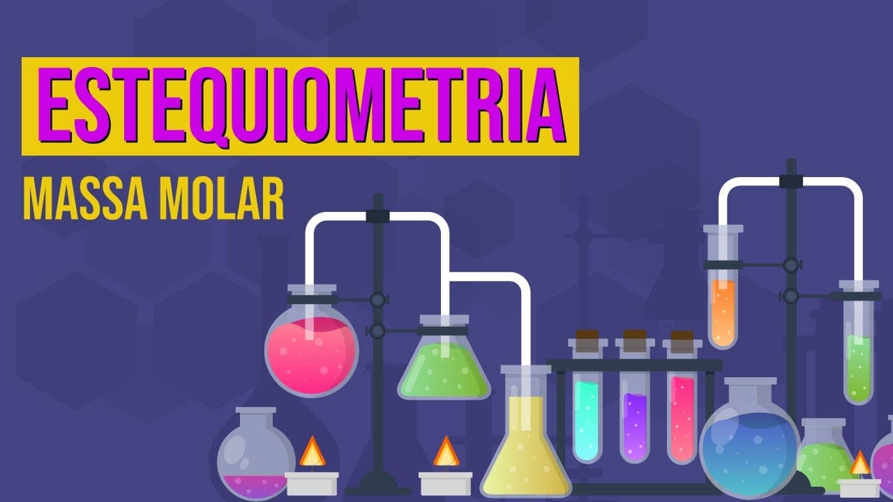 Thumbnail: ESTEQUIOMETRIA: massa molar | Química para o Enem | Felipe Sobis