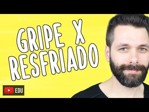 Thumbnail da aula: GRIPE OU RESFRIADO - Qual a diferença? | Biologia com Samuel Cunha
